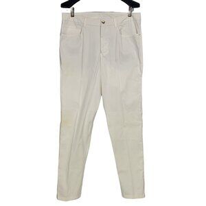 Lululemon ABC Pant Slim *Swift Men's 32 White Performance Office Golf Casual
